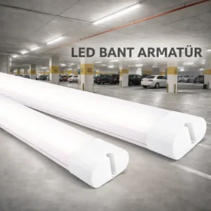 ACK AN28-01233 Uranüs LED Bant Armatür Beyaz Işık - Görsel 1