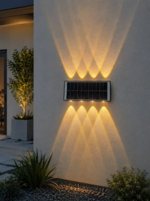 CATA CT-8010 Kos Solar 20W Led Aplik Amber - Görsel 2
