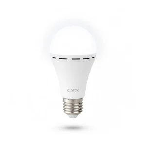 CATA CT-4229 9 Watt E27 Duylu Şarjlı Led Ampul Beyaz Işık 5 ADET - Görsel 3
